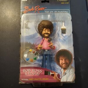 Bob Ross The Joy Of Painting Action Figure